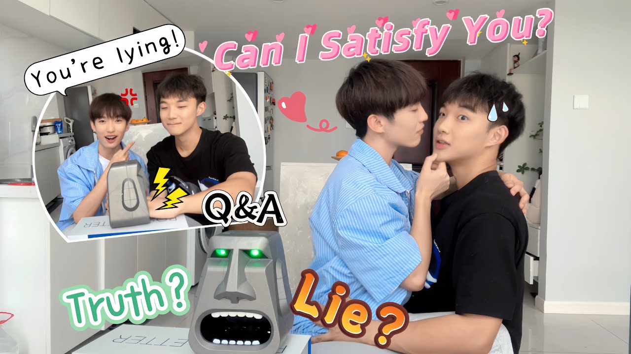 "Can I satisfy you? 😳" "Have you ever thought about breaking up? 💔" Exciting Gay Couple Secret Q&A🤣