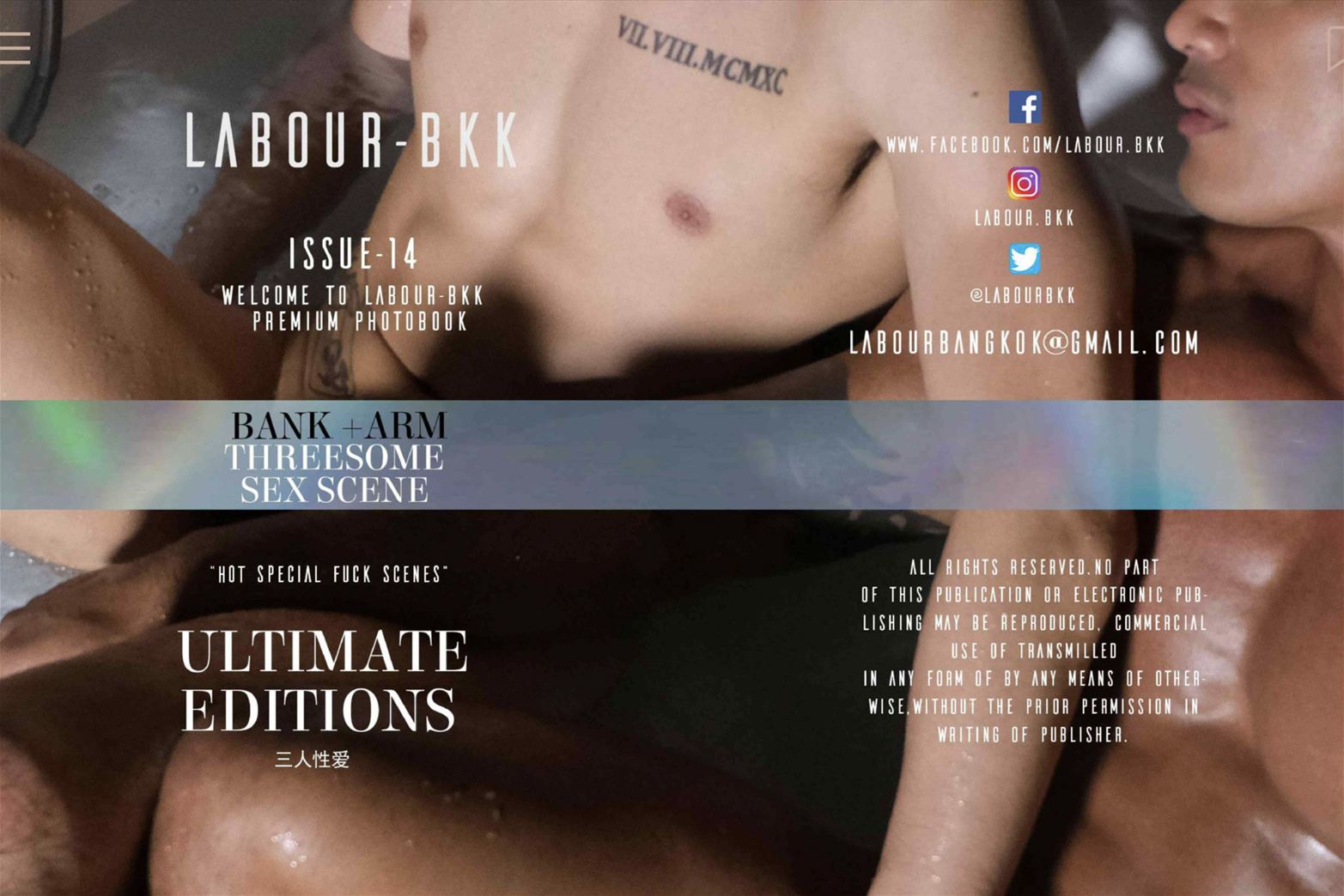 LABOUR-BKK issue 14  Bank & Arm ‖ R+【PHOTO+VIDEO】